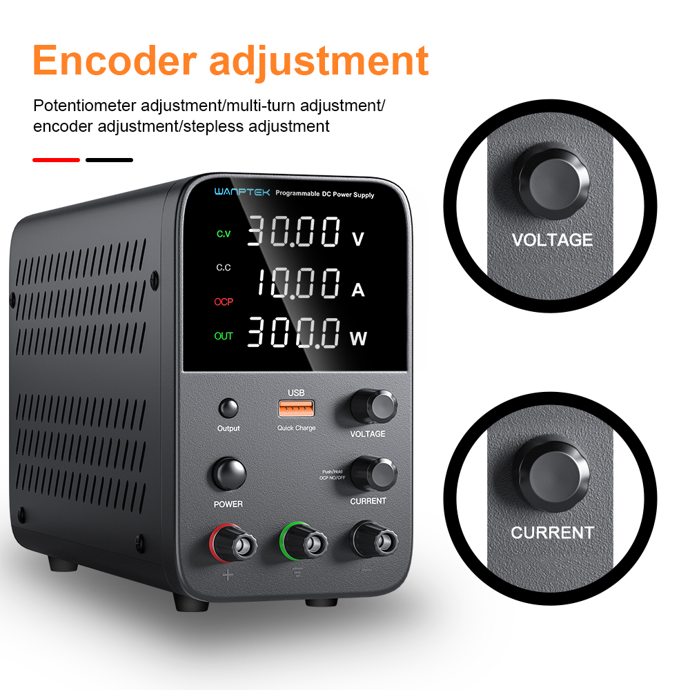 Wanptek Laboratory Power Suppl - Programmable Dc Power Supply 60V 10A ulasan dan harga