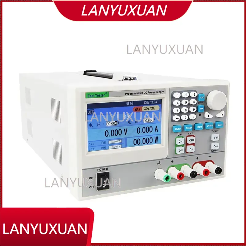 ET ET3721 Programmable Linear  - Dual Channel Linear Power Supply 30V 5A ulasan dan harga